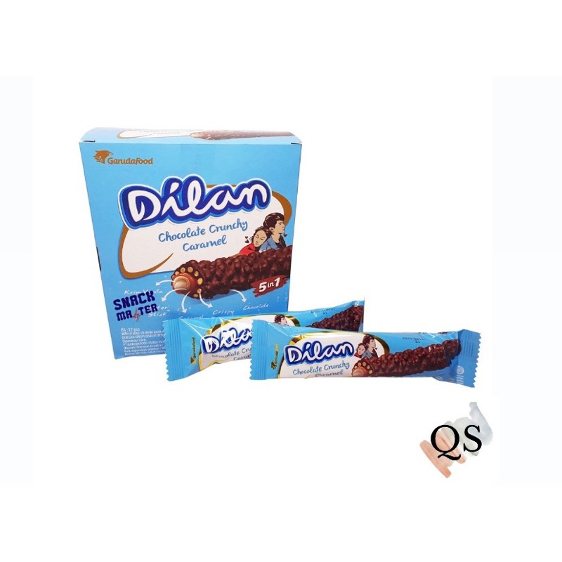 

Coklat Dilan Chocolate Choco Crunchy 1 Box 12pcs