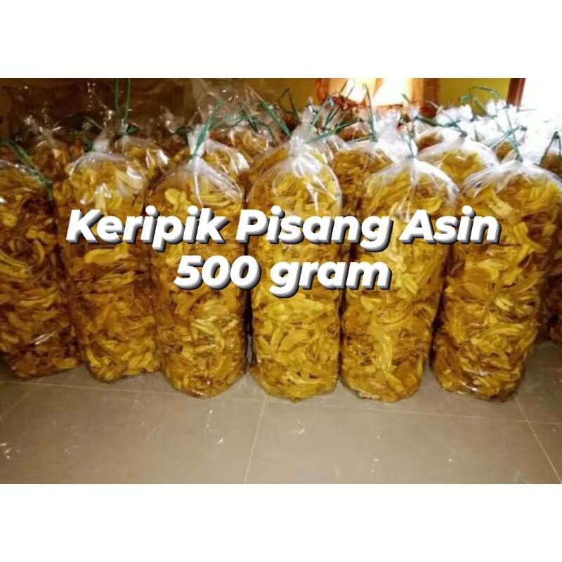 

keripik pisang Asin 500 Gram