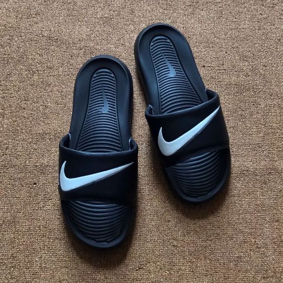 VICTORY ONE SLIDE JUST DO IT - BLACK WHITE