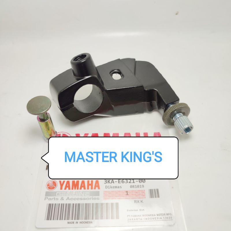 dudukan spion kiri Yamaha Vixion old Vixion new RXK king Scorpio dudukan hendel kopling baut hendel 