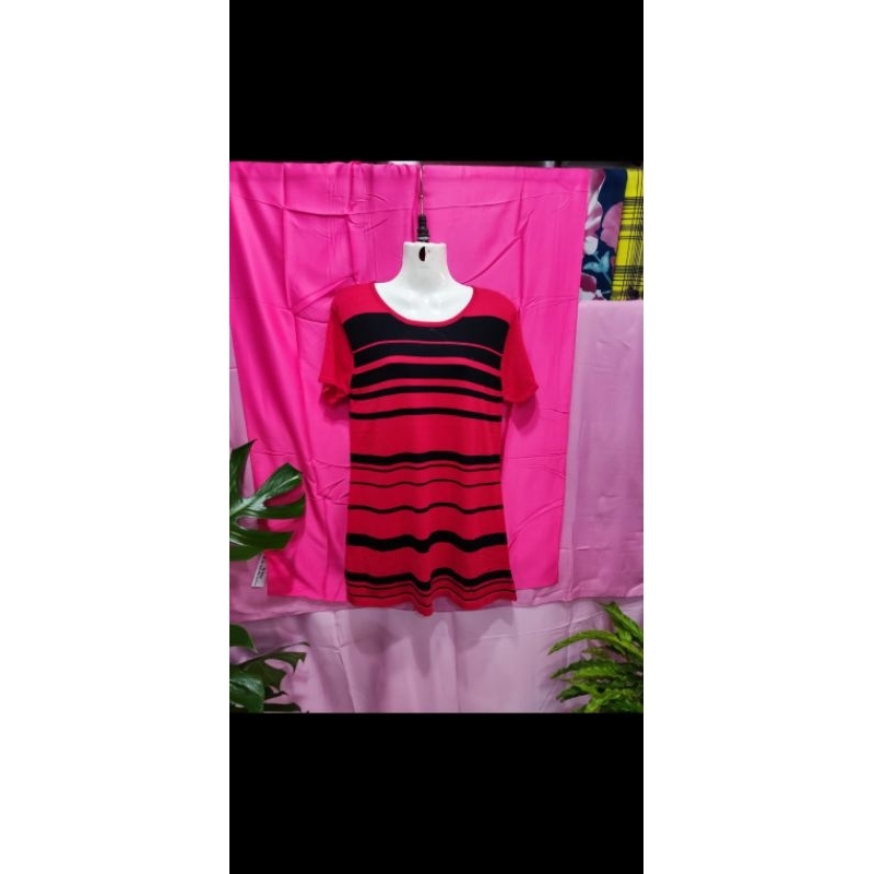 Kaos Rajut Wanita lengan pendek