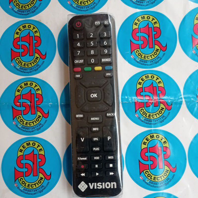 Remote stb tv box vision