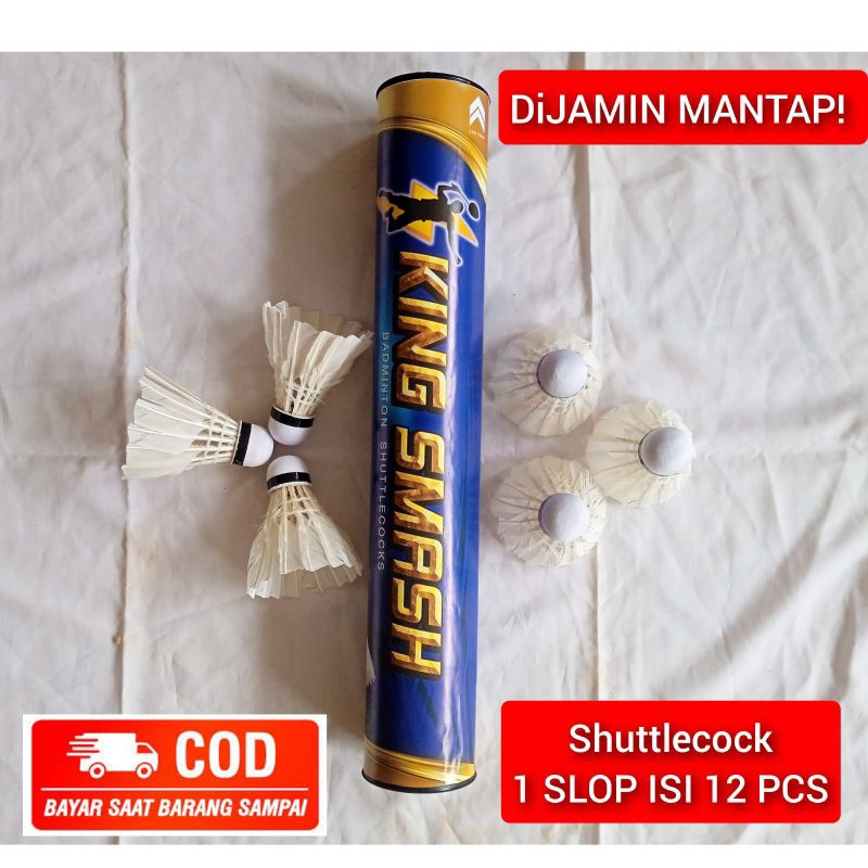 [1 SLOP] SHUTTLECOCK BADMINTON KOK BULUTANGKIS BERKUALITAS TERBAIK