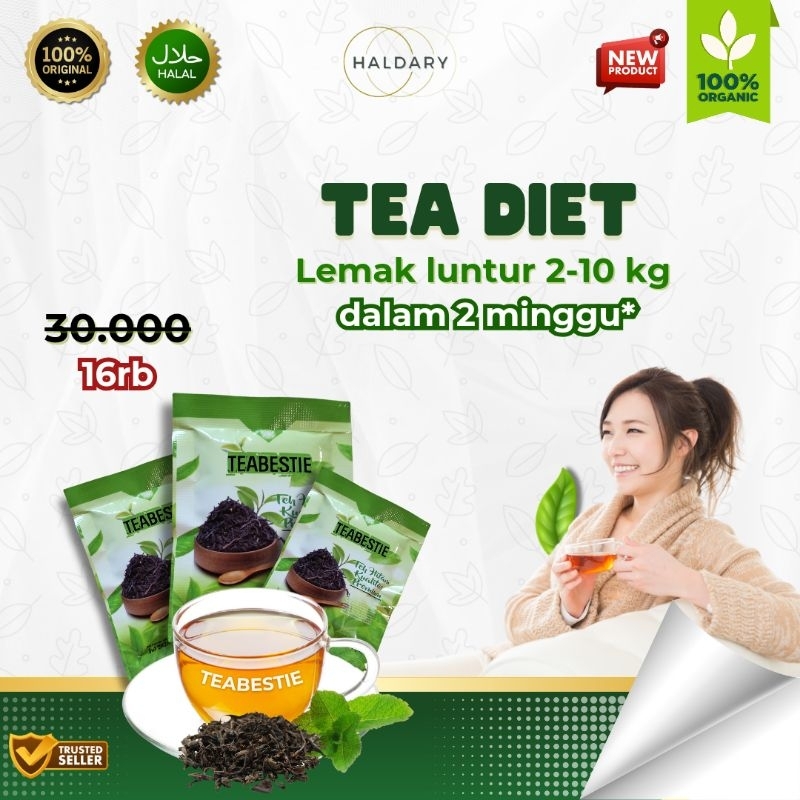 

PELANGSING ALAMI !! Teabestie Teh Hitam Diet Herbal Alami dan Penurun Berat Badan Terampuh