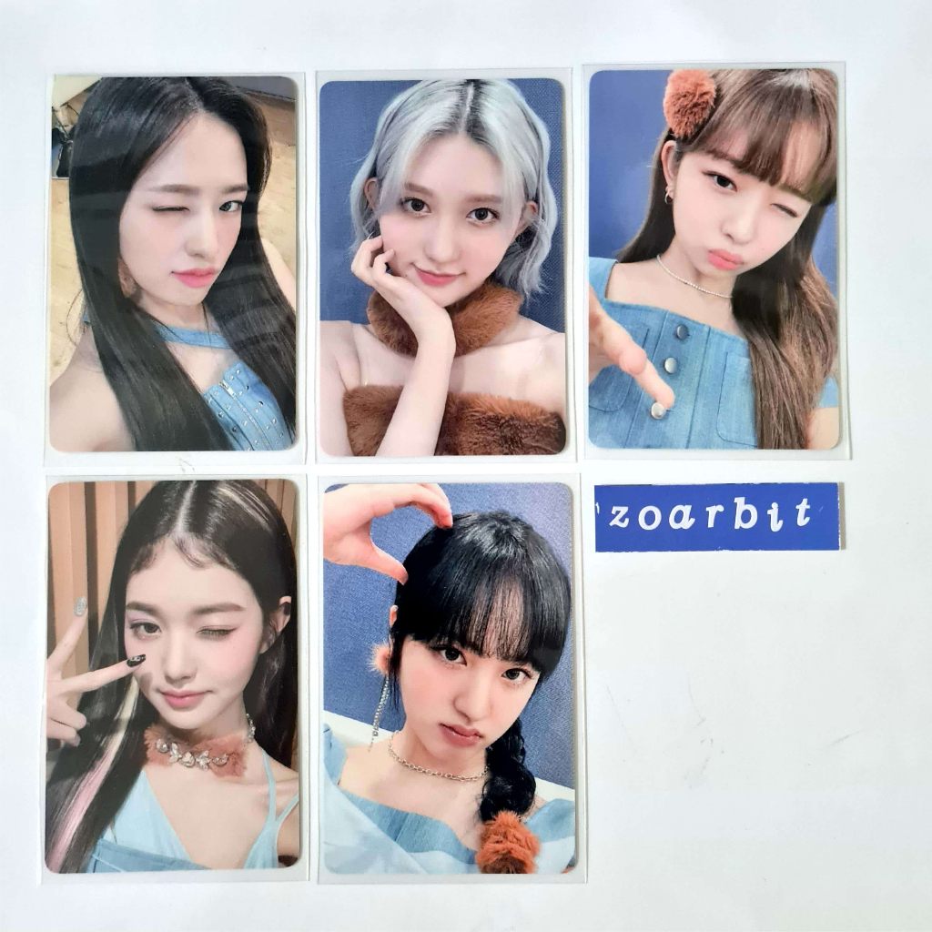 ive afli withmuu pobs ♡ after like photocard pob pc bene yujin gaeul rei wonyoung liz leeseo wm r2  