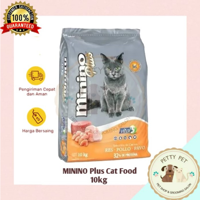 Makanan Kucing Minino Plus 10kg Cat Food