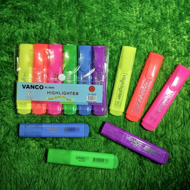 

[6pcs] Stabilo Vanco Hl-6810