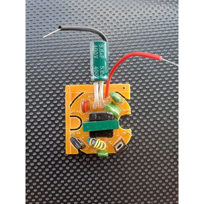 mesin pcb lampu LHE 18w spiral BARU
