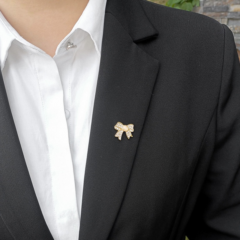 Bros Pin H541 Aksesoris Hijab Bros Aksen Mutiara Permata Fashion Wanita Korea