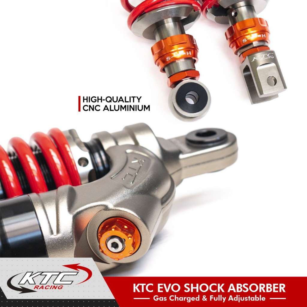 Shock KTC Tabung EVO Ori 300mm 325mm 340mm EVO Original 310mm 330mm 340mm Belakang Vario 110 125 150