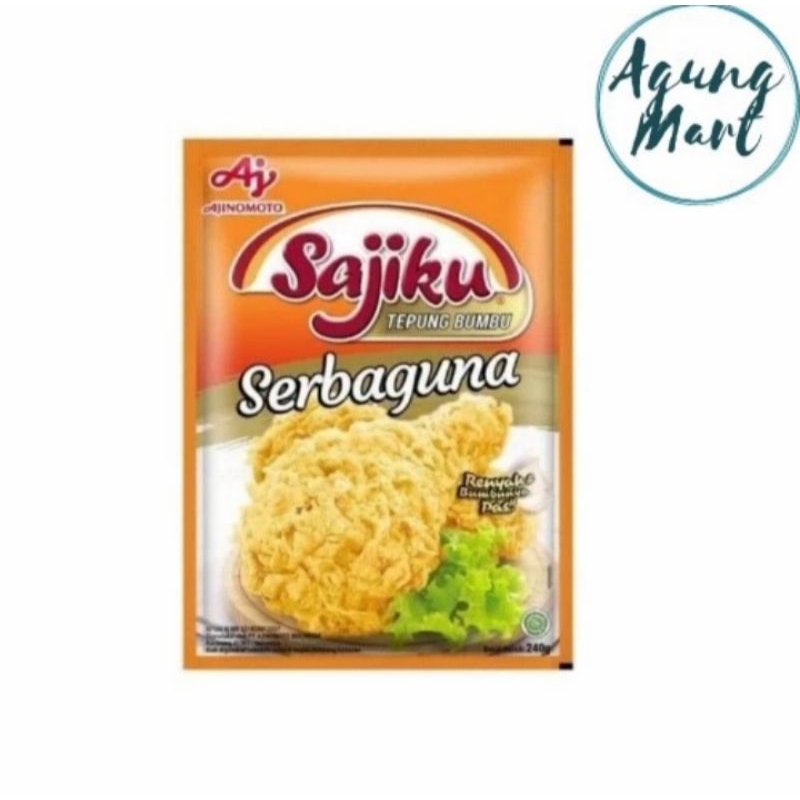 

Ajinomoto Sajiku Tepung Bumbu Serbaguna 240g