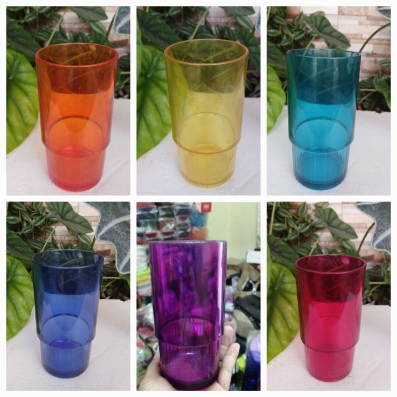 Duluxe tumbler tupperware/ spiral tumbler/ gelas tupperware (1)