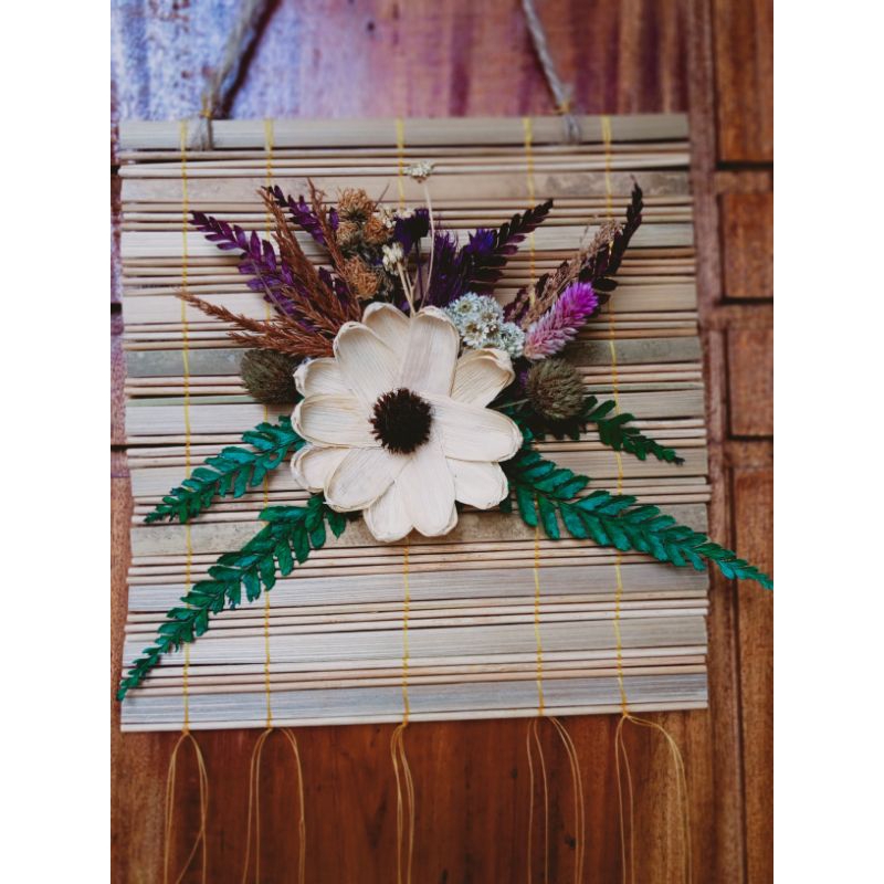 produk baru bunga estetik bunga kering asli dekorasi rumah estetik dinding hiasan pintu kamar pake t