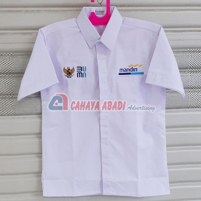 Kemeja BUMN Bank Mandiri Seragam BUMN Bank Mandiri