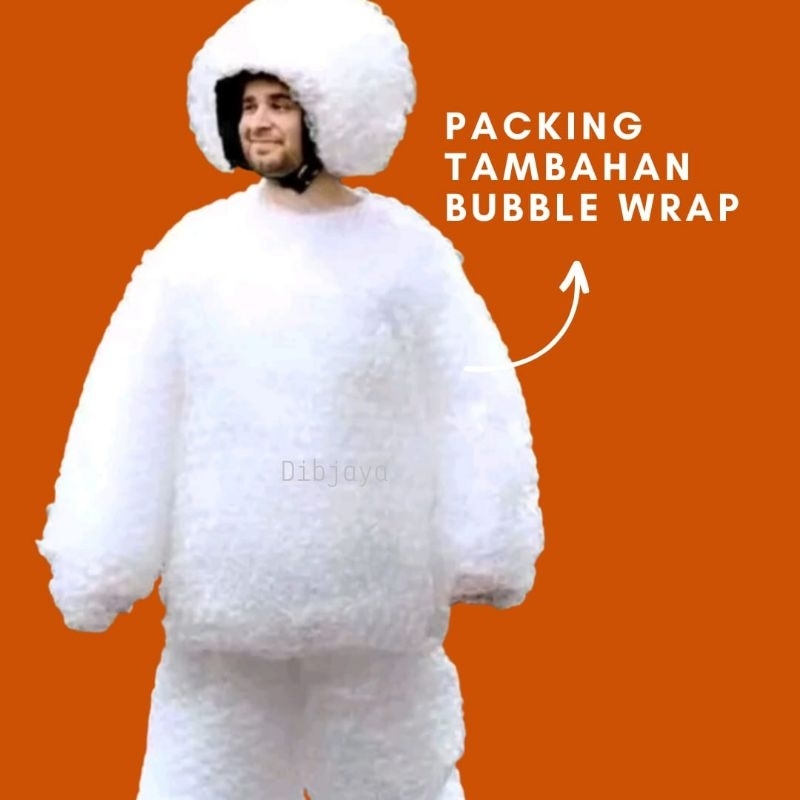 

Packing Tambahan Bubble Wrap