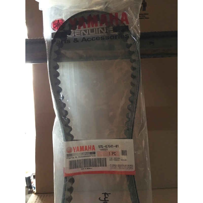 V BELT ONLY YAMAHA ASLI 100 % 5TL-E7641-00 MIO