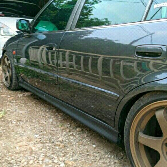 bodykit all new corolla samping kiri kanan belakang ae111,ae112