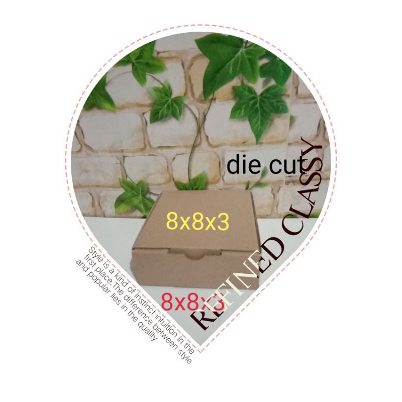 

Kardus murah ukuran 8x8x3 siap pakai model pizza die cut.