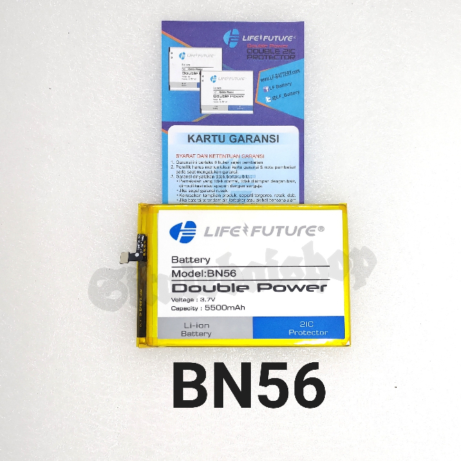 BATERAI XIAOMI REDMI 9A 9C BN56 BN 56 DOUBLE POWER IC LF BATT BATTERY