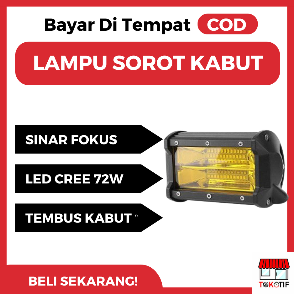 Lampu Tembak Mobil Super Terang Lampu Tembak Motor Lampu Kabut Mobil Super Terang 12 Volt Lampu Kabu