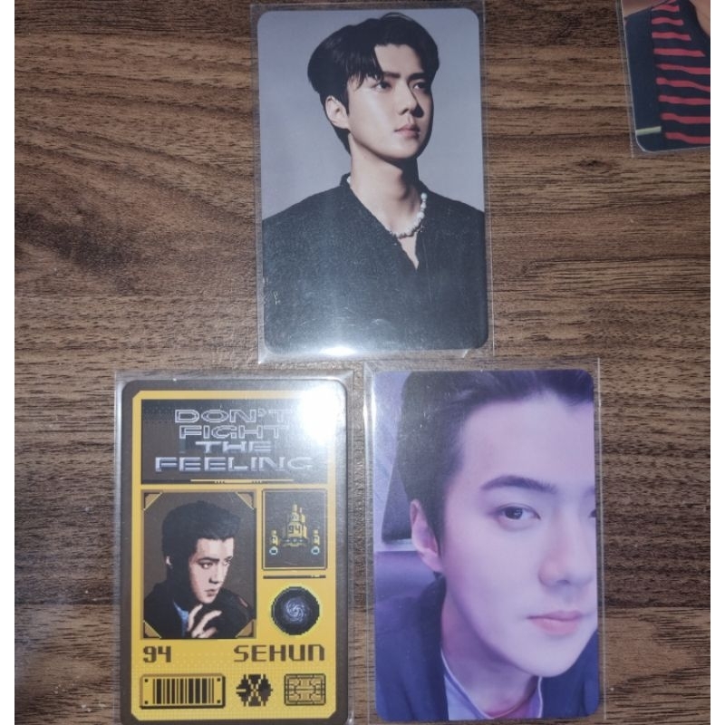 pc sehun dftf don't fight the feeling AR Clip AR selca ID card