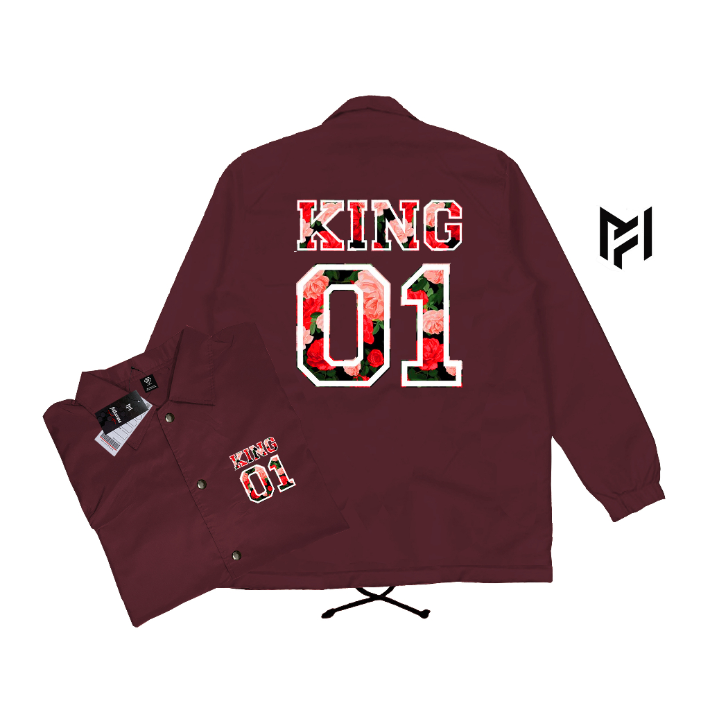 Followme - Jaket Keren Coach Parasut King Zero One Unisex