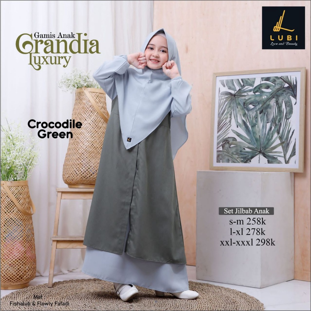 LUBI GRANDIA GAMIS ANAK