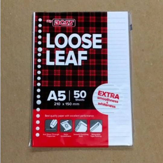 

ISI BINDER KECIL 50 /LOOSE LEAF A5 ISI 50 (11 34 25)