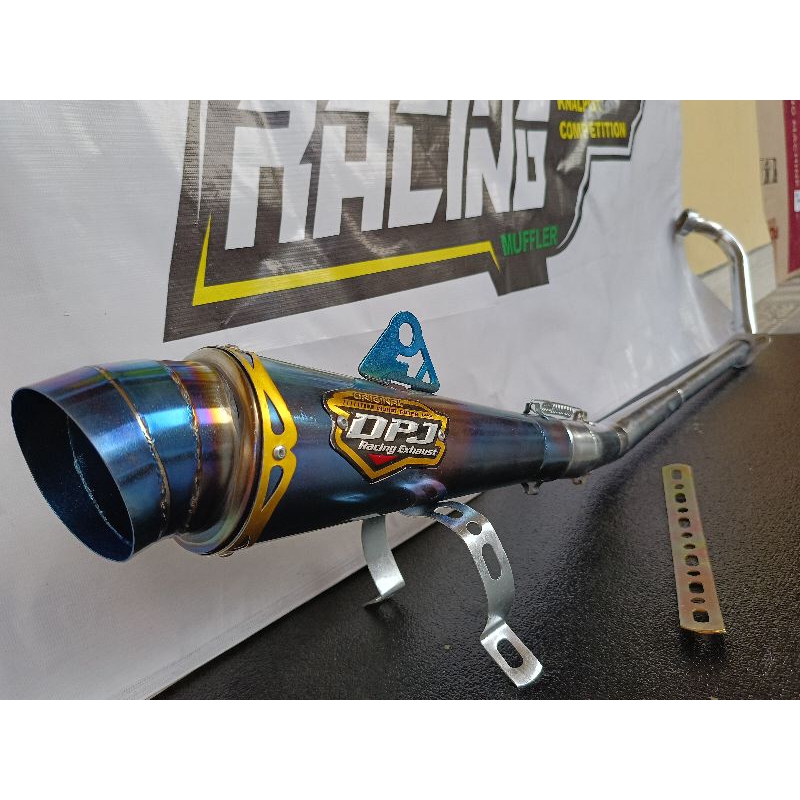 knalpot racing DPJ bluemoon satria Fu 150 jupiter MX old satria Fu karbu Jupiter MX new/135
