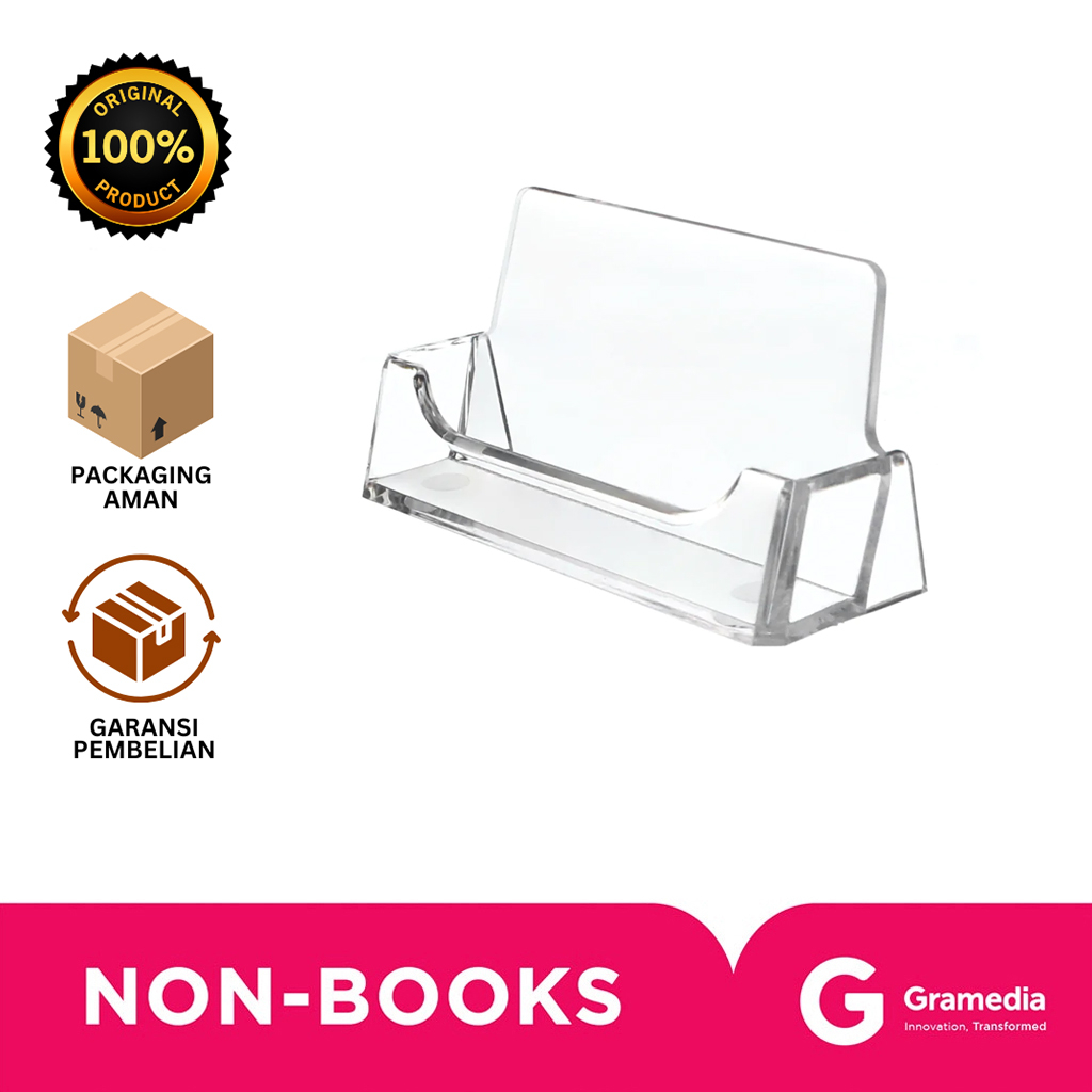 

Gramedia Bali - ACRYLIC NAME CARD CASE HORIZONTAL