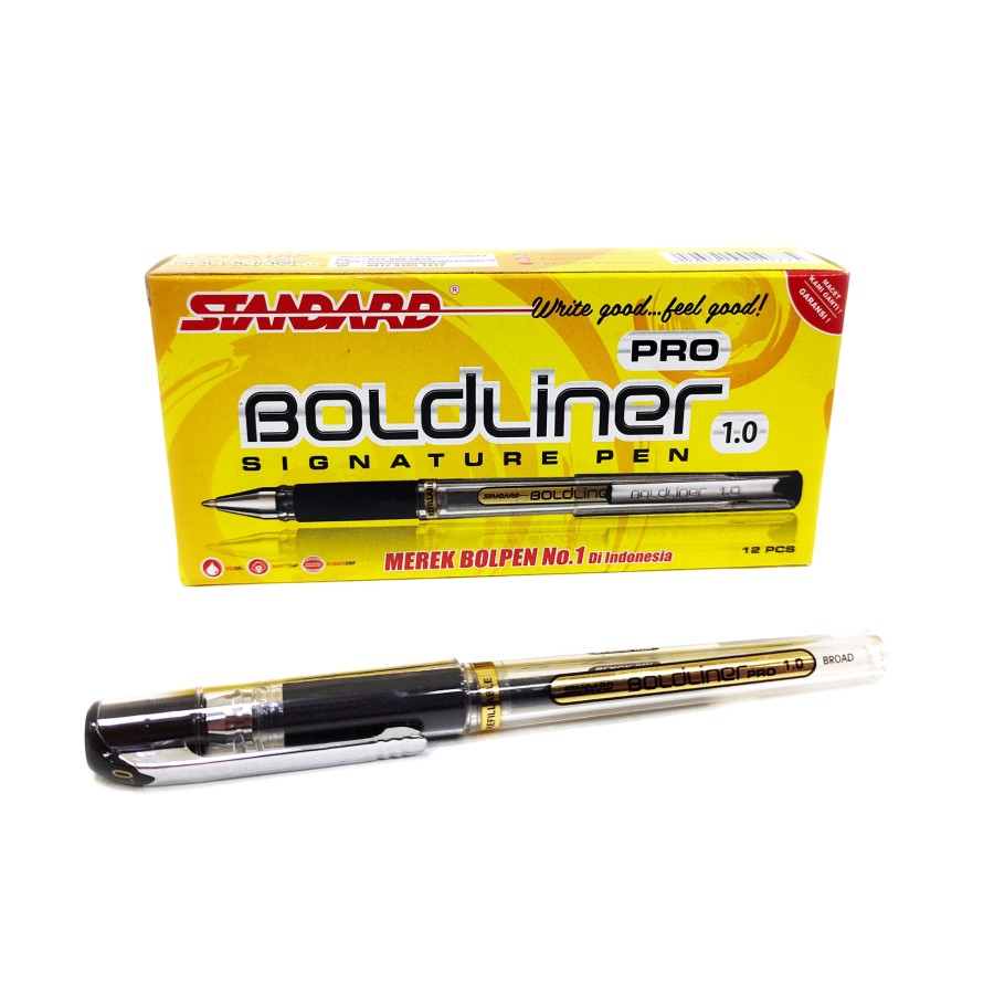 

Gramedia Batam - Standart Boldliner Pro 1.0 Black
