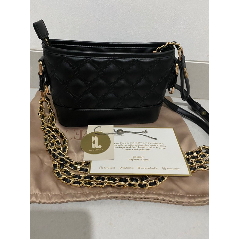 Ryuu Bag Black Heylocal X IYMEL Preloved