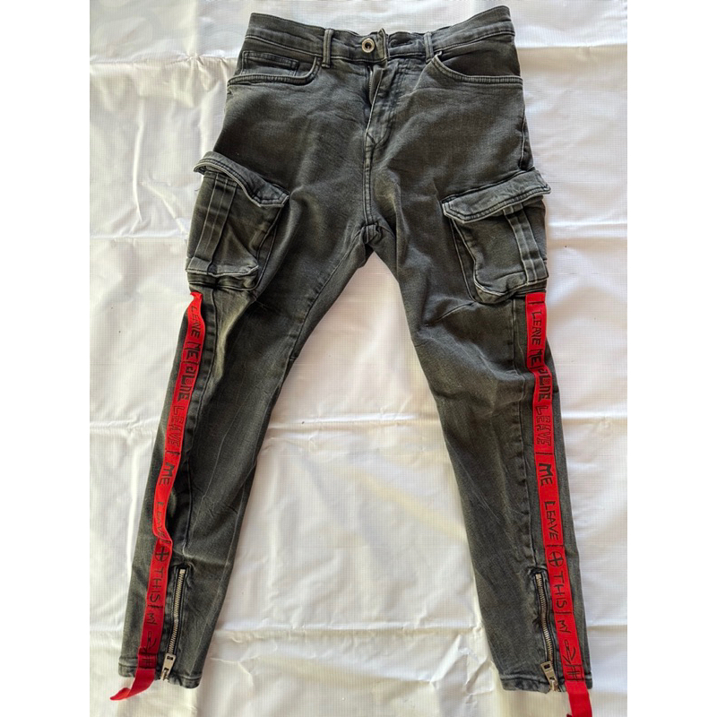Zara Man Jeans Cargo Limited Edition