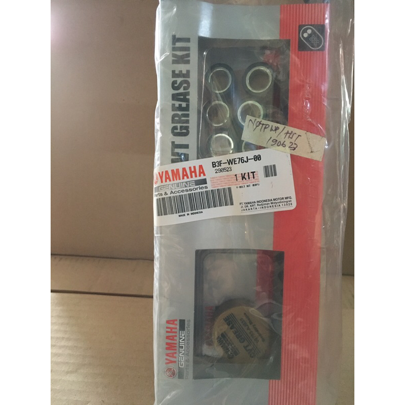 V BELT SET YAMAHA ASLI 100% B3F-WE76J-00 LEXY,AEROX