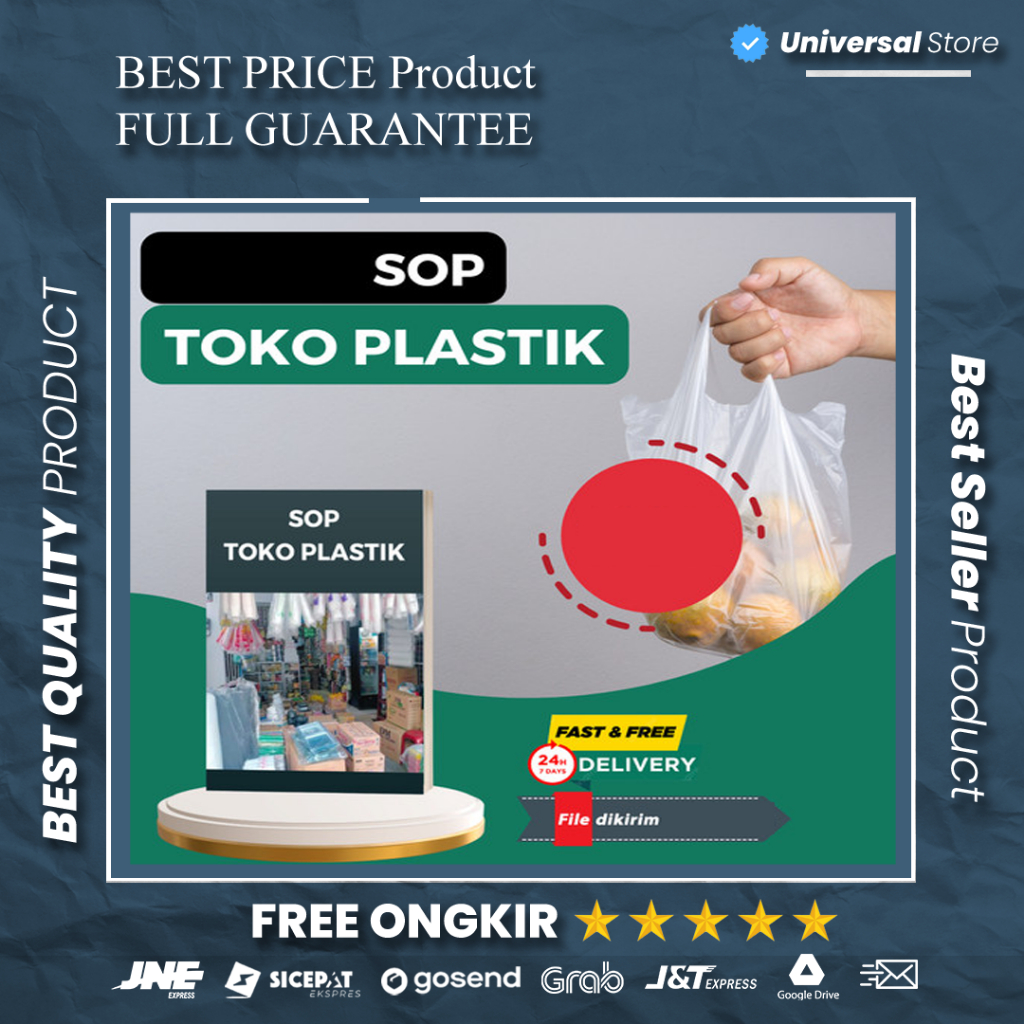 S.O.P Toko Plastik SOP Plastic Store Retail Grosir + Flow Chart