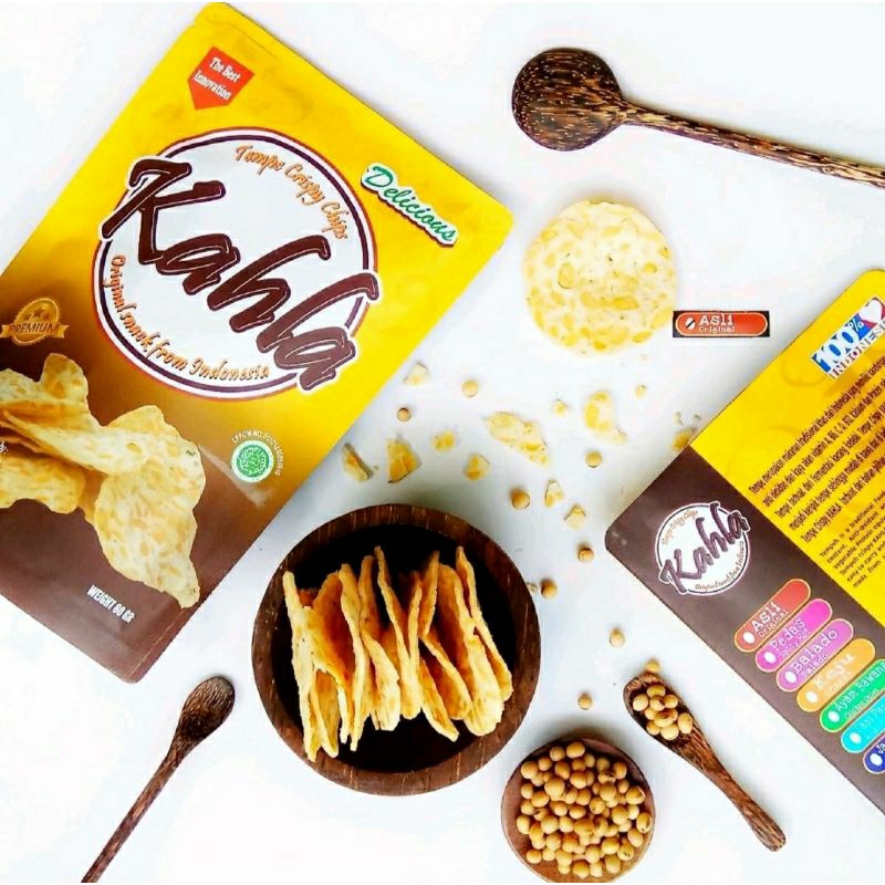 

Kahla Tempe Crispy Ayam bawang - Healthy Tempe Chips