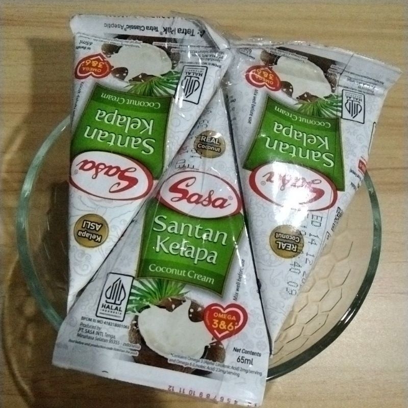

santan Sasa 65ml 3pcs free mangkok