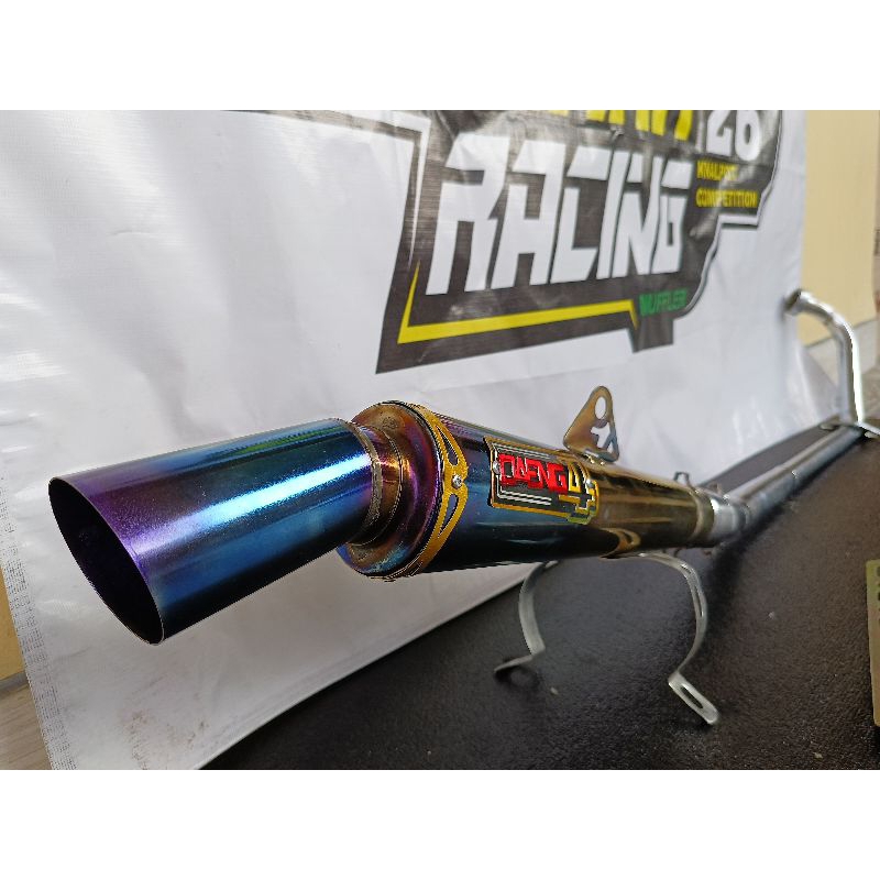 knalpot racing Daeng Sai4 Jupiter MX old/new satria Fu karbu/150
