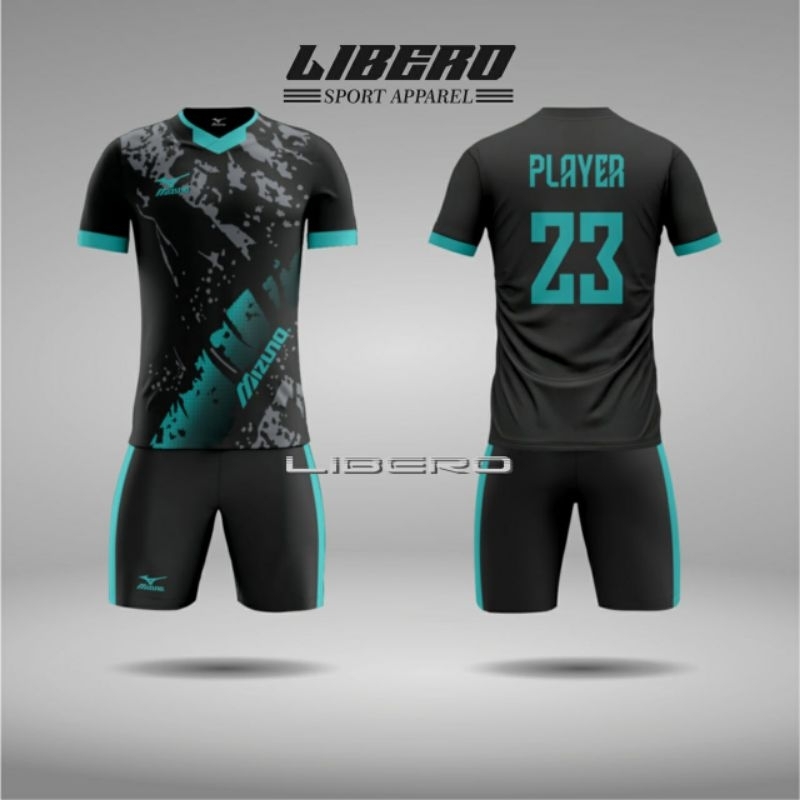 Jersey Futsal Free Nama dan Nomor Kaos Futsal 1 Set Baju dan Celana kaos Bola Jersey Bola