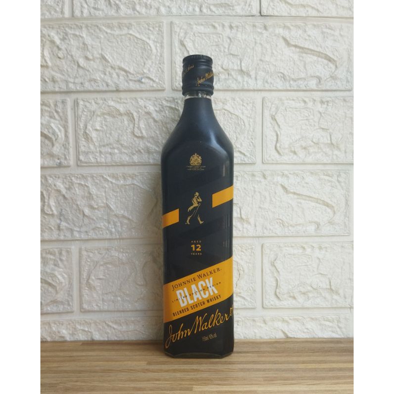 Botol bekas JW Black Label Limited Edition Design 700ml