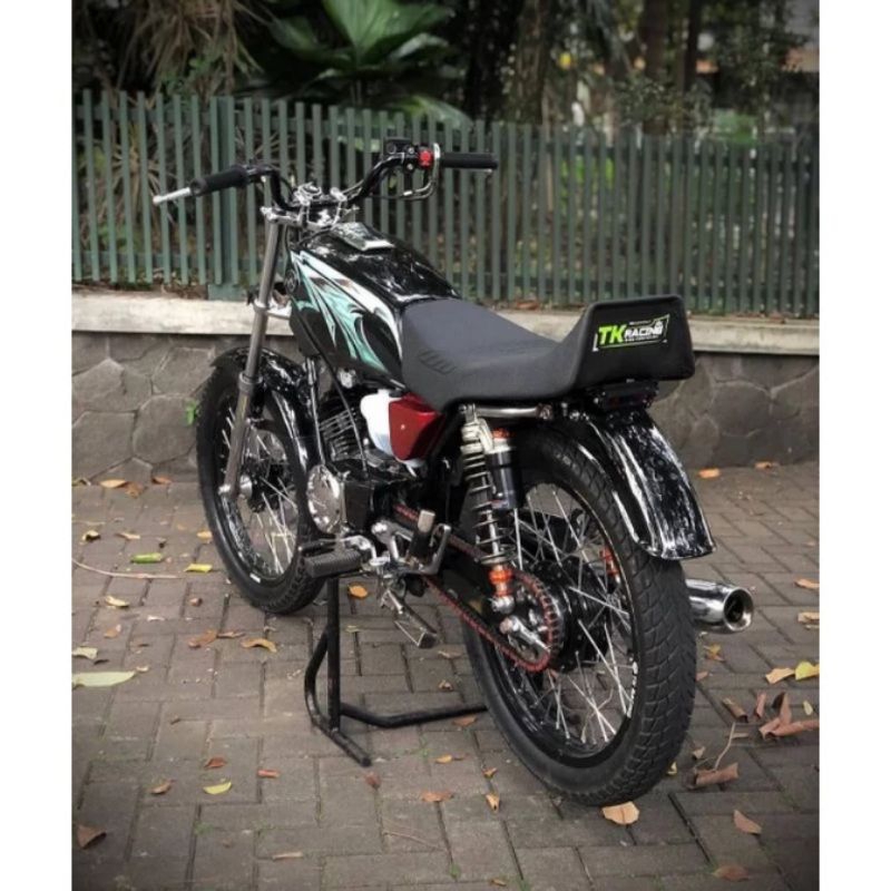 striping lis sticker standar ORI Yamaha RX king 2006 hijau minz