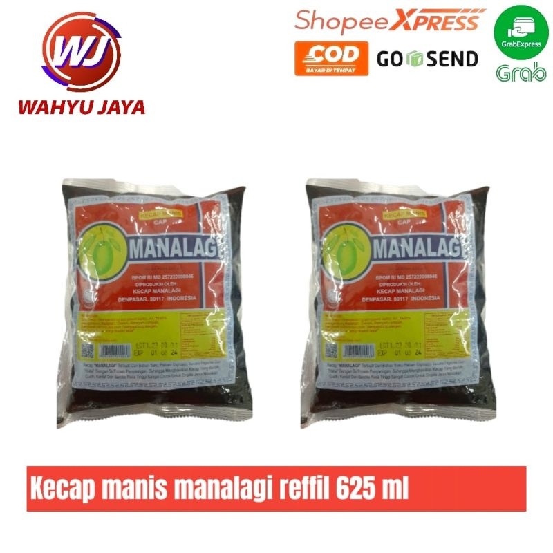 

Kecap manis manalagi reffil 625 ml