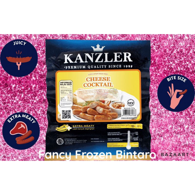 

Kanzler Sosis Cheese Cocktail