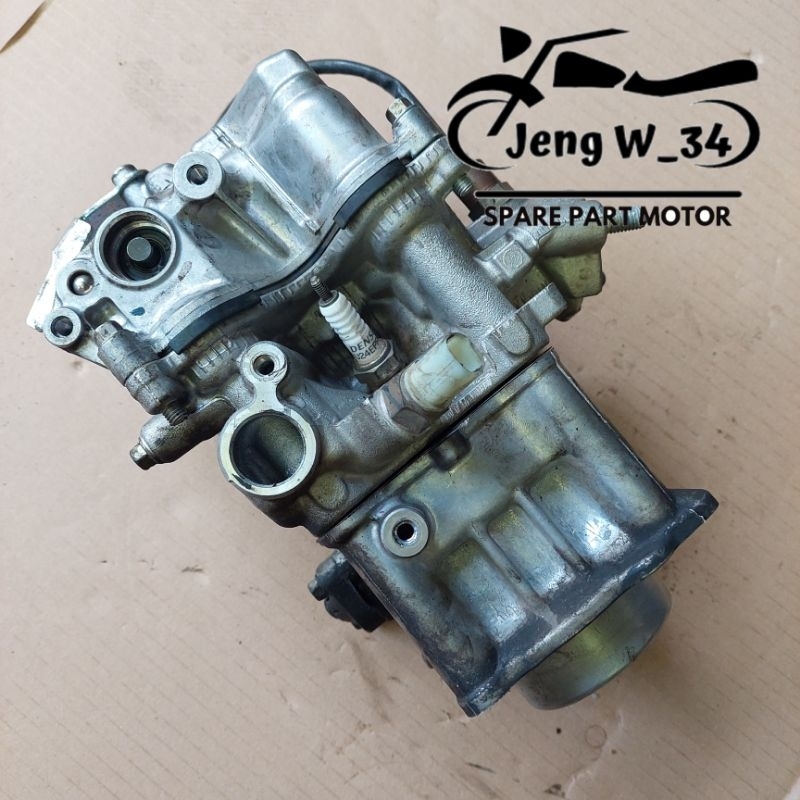 BLOK HEAD CYLINDER SEHER PISTON HEAD DEKSEL MESIN LEXI 125 ORIGINAL