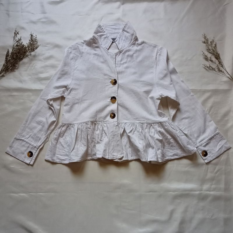 ( Preloved ) CDC Models White Blouse
