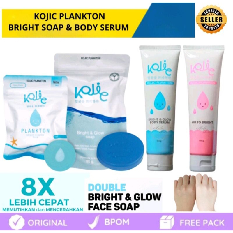 Kojic Plankton Bright Soap & Body Serum