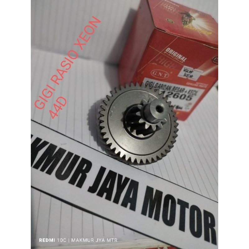 GIGI RASIO BESAR KECIL XEON 44D GIGI GARDAN XEON 44D