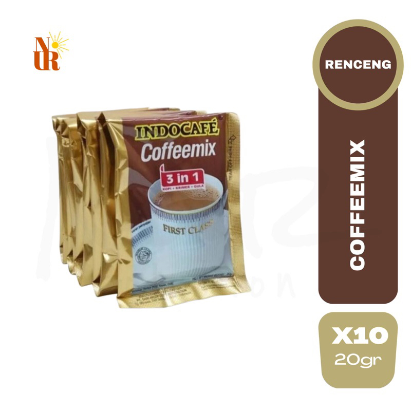 

Indocafe Coffeemix 10x20gr (Renceng)