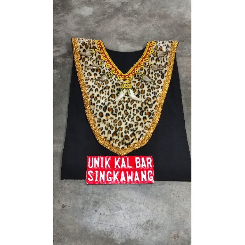 BAJU SUNUNG DAYAK/ BAJU ADAT DAYAK KENYAH MOTIF BULU