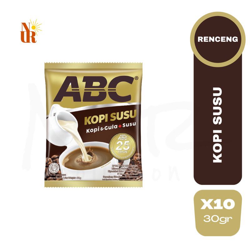 

ABC Kopi Susu 10x30gr (Renceng)